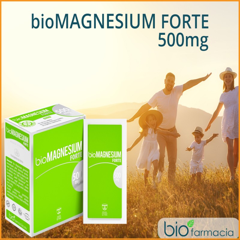 Bio Magnesium Forte 500 mg - 20 sachets - Magnesium citrate