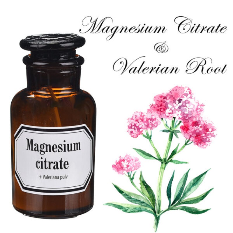 Valerian Root + Magnesium Citrate – 75g - food-supplements