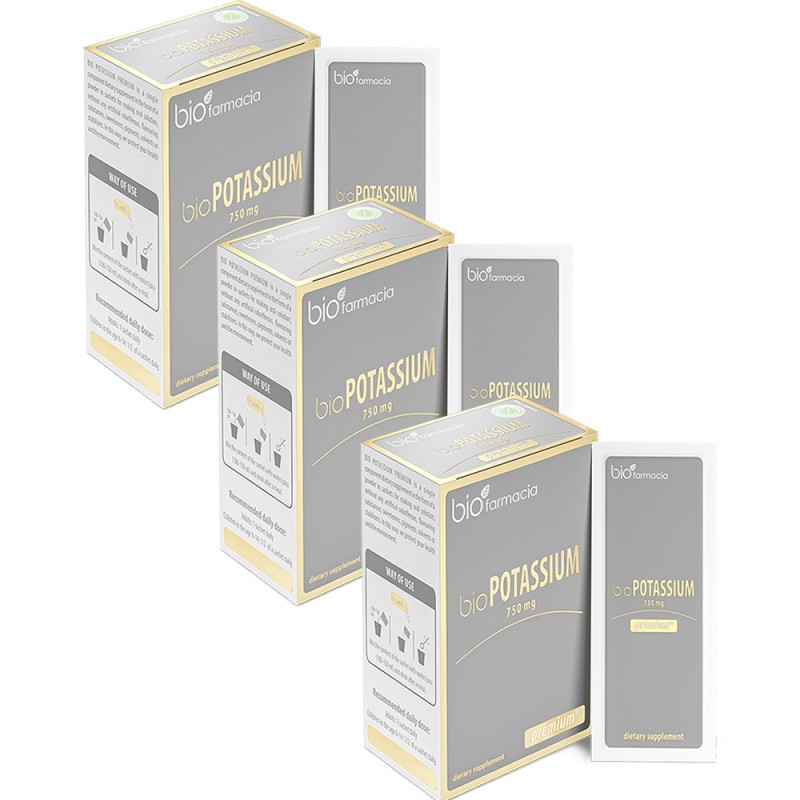 Bio Potassium 750 mg – 3x30 sachets - 